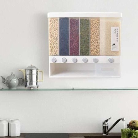 صندوق حبوب بلاستيك 10 لتر